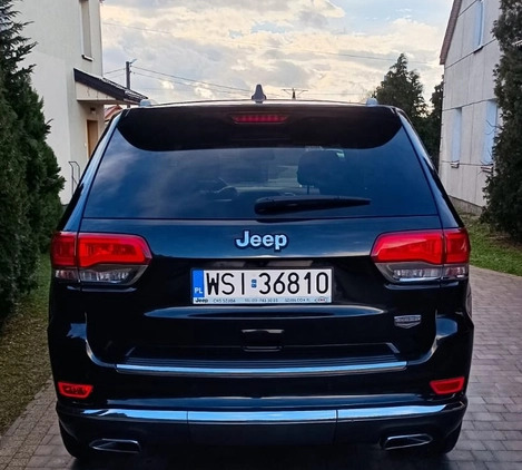 Jeep Grand Cherokee cena 95900 przebieg: 139943, rok produkcji 2014 z Siedlce małe 781